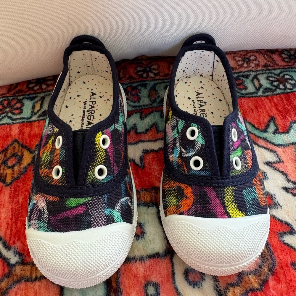 Alpargatus Toddler slip on shoes. Made in Spain